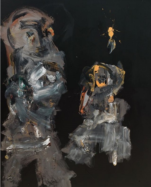 [2022] Untitled, Acrylic Ink on canvas, 162x130cm